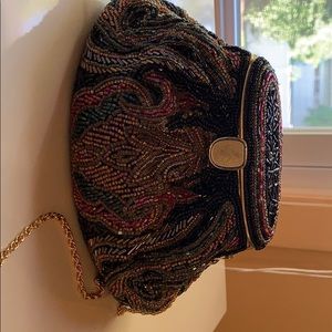 Beaded evening bag